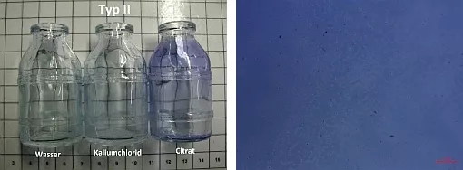 Glas-Korrosion visualisiert